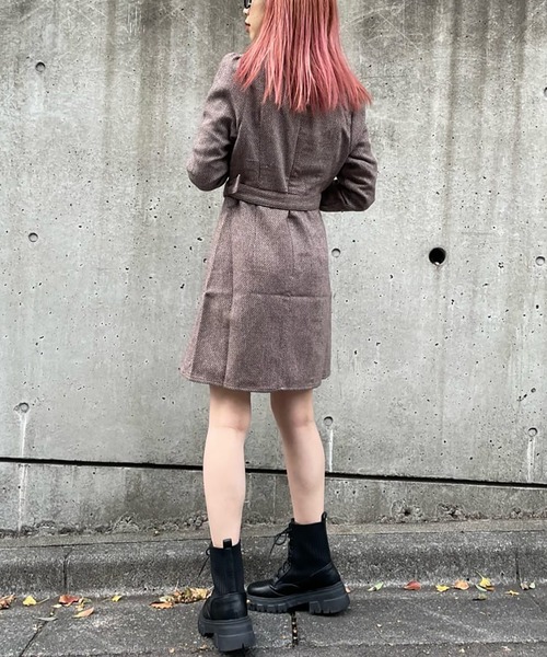 FREE'S MART（フリーズマート）の「レースアップブーツ（ブーツ・レディース・ブラック・MEDIUM/SMALL）」の3枚目の写真