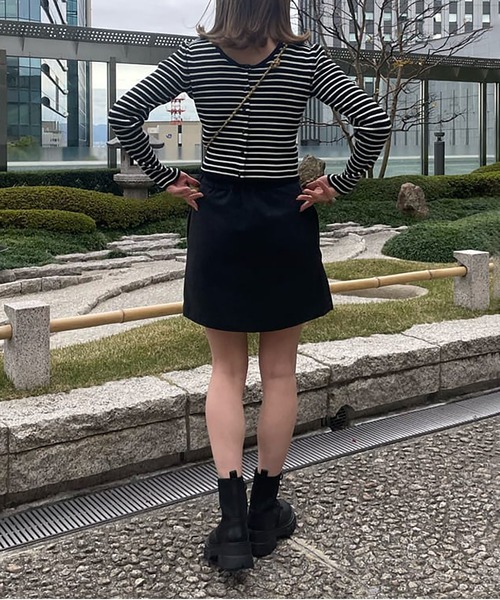 FREE'S MART（フリーズマート）の「レースアップブーツ（ブーツ・レディース・ブラック・MEDIUM/SMALL）」の11枚目の写真