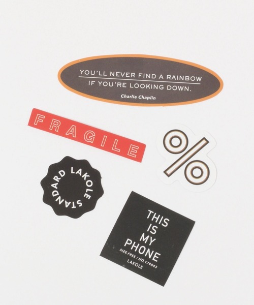 LAKOLE（ラコレ）の「ステッカーセット[COOL] / 176644（ステーショナリー・レディース・その他・FREE）」の3枚目の写真