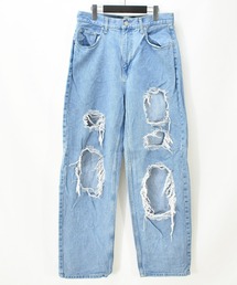 BDG | 【ヴィンテージ古着】BDG URBAN OUTFITTERS ハイライズ バギーデニム クラッシュ(デニムパンツ)