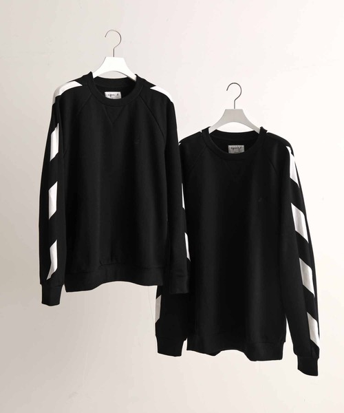 agnes b.（アニエスベー）の「【WEB限定】【agnes b. pour ADAM ET ROPE'】SWEAT SENGA MIXTE BANDE/UNISEX（スウェット・メンズ・ブラック・L/XL）」の17枚目の写真