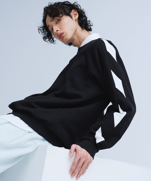 agnes b.（アニエスベー）の「【WEB限定】【agnes b. pour ADAM ET ROPE'】SWEAT SENGA MIXTE BANDE/UNISEX（スウェット・メンズ・ブラック・L/XL）」の18枚目の写真