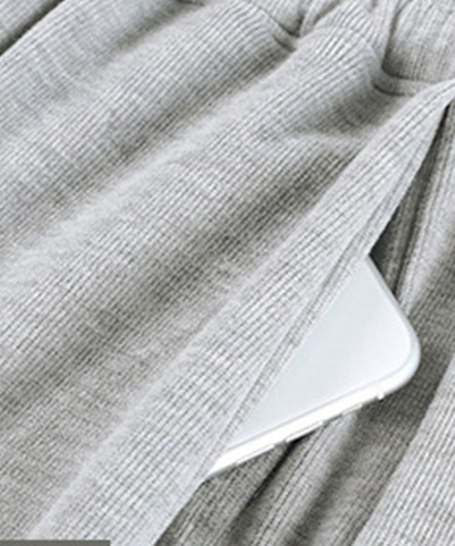 DAY CLOSET（デイ クローゼット）の「【大きいサイズ有/裏起毛】冬もぽかぽか 韓国っぽ スウェットジョガーパンツ レディース（スウェットパンツ・レディース・ブラック/グレー/ホワイト・S/XL/M/L）」の14枚目の写真