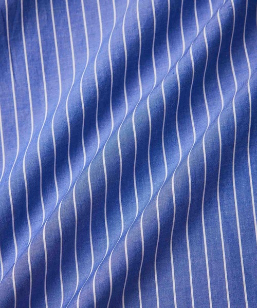 ADAM ET ROPE'(アダムエロペ)の「【WEB限定】ワークギャザーシャツワンピース(シャツワンピース・レディース・ブラック/ブルー系その他4/ベージュ・FREE)」の20枚目の写真