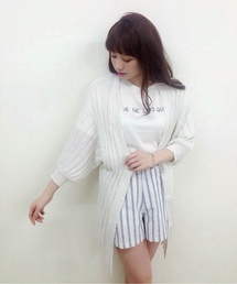 Chico | 7分袖モモンガロングカーデ(カーディガン/ボレロ)