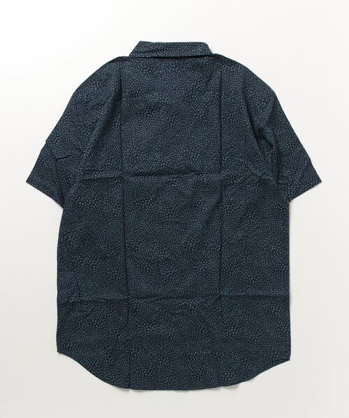 BILLABONG(ビラボン)の「BILLABONG/ビラボン 柄シャツ/総柄 サマーシャツ/半袖シャツ BD011-120(シャツ/ブラウス・メンズ・ホワイト×ブルー/ブラック×ブルー/ネイビー・M/L)」の12枚目の写真