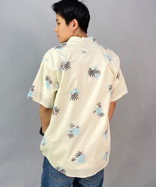 BILLABONG(ビラボン)の「BILLABONG/ビラボン 柄シャツ/総柄 サマーシャツ/半袖シャツ BD011-120(シャツ/ブラウス・メンズ・ホワイト×ブルー/ブラック×ブルー/ネイビー・M/L)」の7枚目の写真