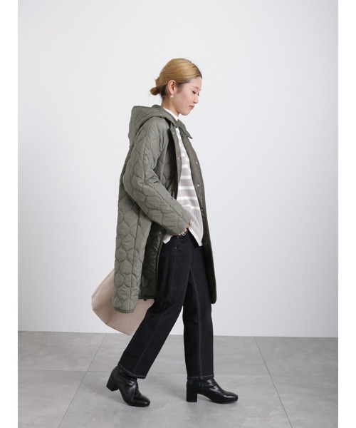 Samansa Mos2 blue（サマンサモスモスブルー）の「ボーダーニットプルオーバー（ニット/セーター・レディース・ブラウン/グレー/キナリ・ﾌﾘ-）」の18枚目の写真