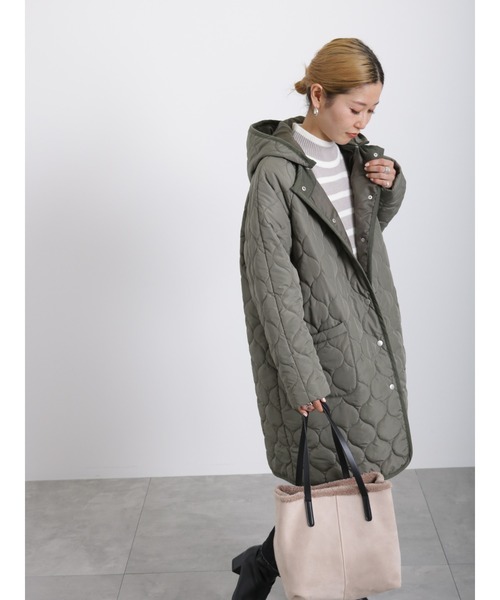 Samansa Mos2 blue（サマンサモスモスブルー）の「ボーダーニットプルオーバー（ニット/セーター・レディース・ブラウン/グレー/キナリ・ﾌﾘ-）」の19枚目の写真