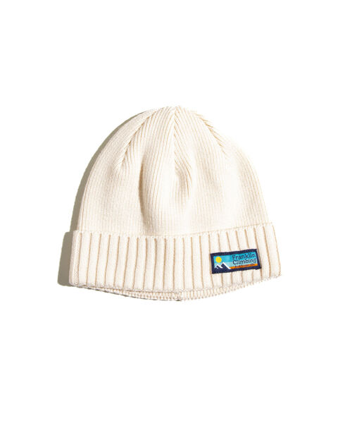 Franklin Climbing(フランクリンクライミング)の「【Franklin Climbing/フランクリンクライミング】ニットキャップ ワンポイントロゴ(ニットキャップ/ビーニー・メンズ・サックスブルー/ブラック/グリーン/オレンジ/キナリ・FREE)」の2枚目の写真