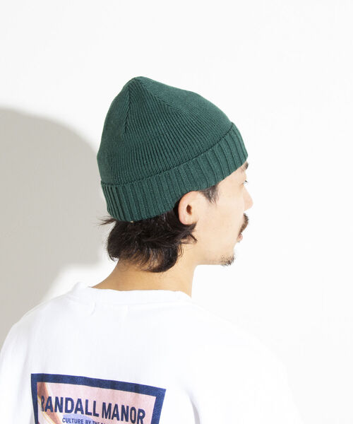 Franklin Climbing(フランクリンクライミング)の「【Franklin Climbing/フランクリンクライミング】ニットキャップ ワンポイントロゴ(ニットキャップ/ビーニー・メンズ・サックスブルー/ブラック/グリーン/オレンジ/キナリ・FREE)」の11枚目の写真