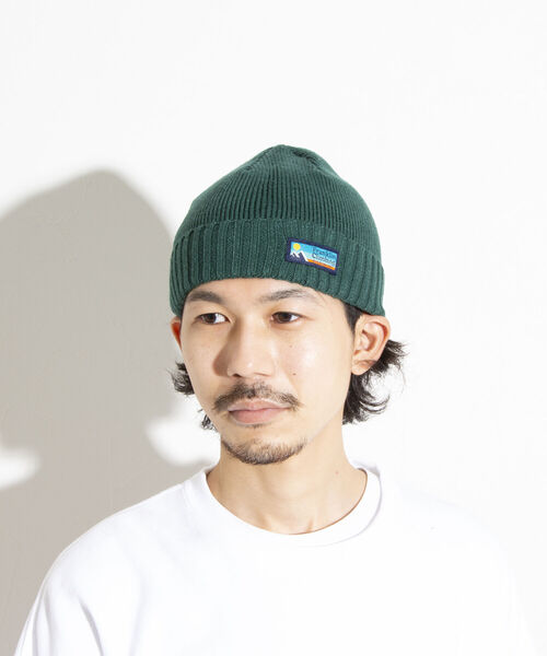 Franklin Climbing(フランクリンクライミング)の「【Franklin Climbing/フランクリンクライミング】ニットキャップ ワンポイントロゴ(ニットキャップ/ビーニー・メンズ・サックスブルー/ブラック/グリーン/オレンジ/キナリ・FREE)」の12枚目の写真