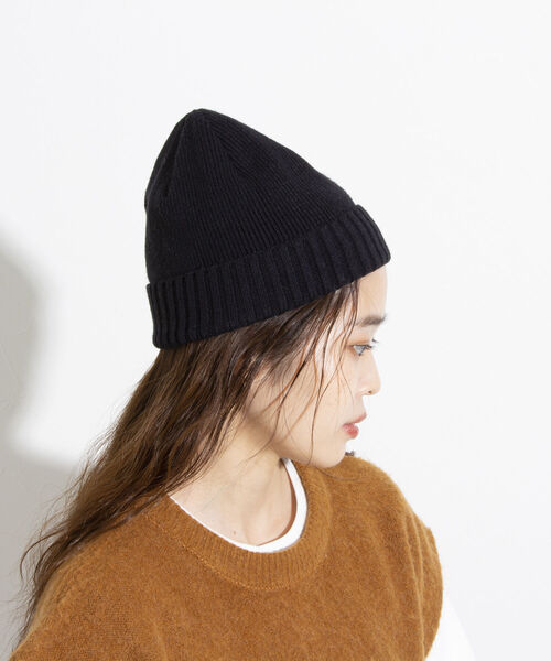 Franklin Climbing(フランクリンクライミング)の「【Franklin Climbing/フランクリンクライミング】ニットキャップ ワンポイントロゴ(ニットキャップ/ビーニー・メンズ・サックスブルー/ブラック/グリーン/オレンジ/キナリ・FREE)」の13枚目の写真