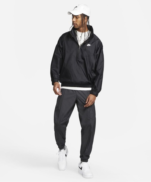NIKE ウィンドランナー アノラック 黒　Mサイズ Amazon.co.jp: NIKE(ナイキ)ウィンドランナージャケットメンズM