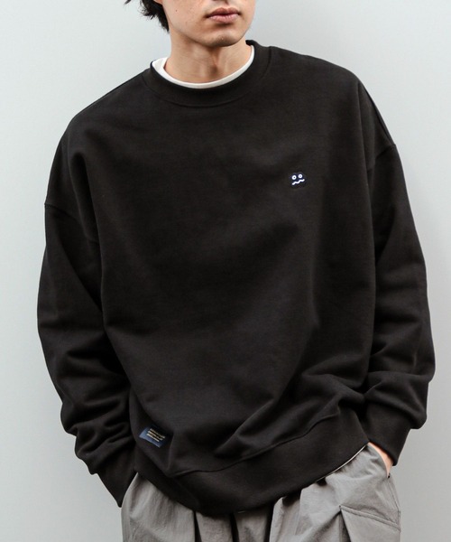 GROUNDWORK(グラウンドワーク)の「【UNISEX】GROUNDWORK/CLOUDMAN プルオーバー 2178080(スウェット・メンズ・グリーン/オレンジ/パープル/ブラック・MEDIUM/LARGE)」の1枚目の写真
