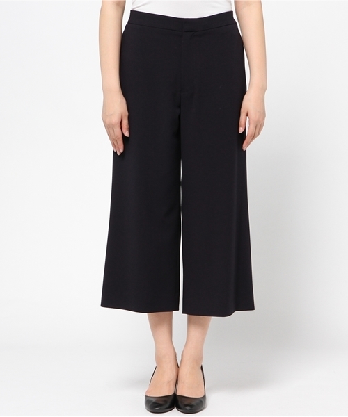 MID by MIDWEST(ミッド バイ ミッドウエスト)の「MID by MIDWEST クロップドワイドパンツ(その他パンツ・レディース・ブラック/ネイビー・1/2)」の3枚目の写真