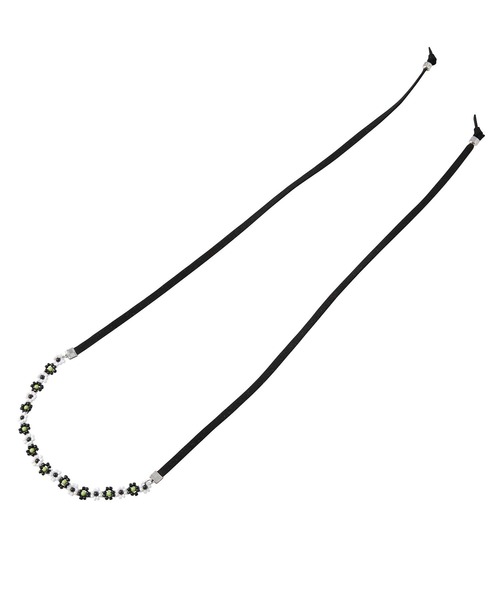 X-girl（エックスガール）の「FLOWER BEADS CHOKER（チョーカー・レディース・ブラック/マルチ・ONE SIZE）」の13枚目の写真