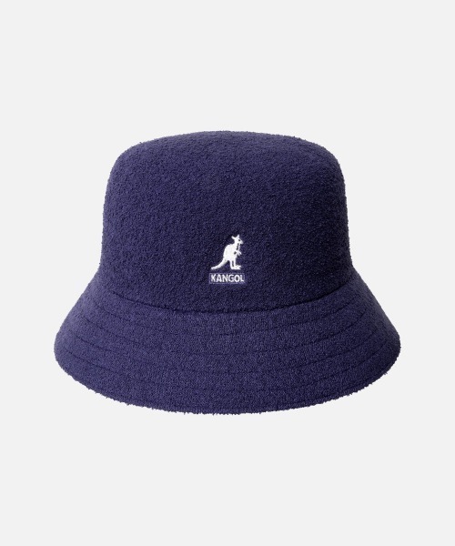 KANGOL(カンゴール)の「KANGOL BERMUDA BUCKET(ハット・メンズ・ブラック/レッド/ベージュ/ライトグレー/ネイビー/ダークグリーン/ライトブルー/ピンク/ブラウン/ホワイト/オレンジ/ブルー/ブルー系/レッド系/ラベンダー/オレンジ系/イエロー系/ブルー系1/ピンク系/グリーン/インディゴブルー/イエロー/オレンジ系1/ライトグリーン・MEDIUM/LARGE/X-LARGE/SMALL)」の11枚目の写真