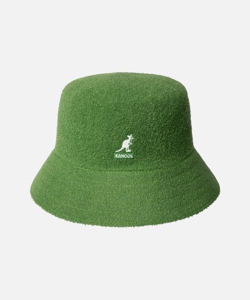 KANGOL(カンゴール)の「KANGOL BERMUDA BUCKET(ハット・メンズ・ブラック/レッド/ベージュ/ライトグレー/ネイビー/ダークグリーン/ライトブルー/ピンク/ブラウン/ホワイト/オレンジ/ブルー/ブルー系/レッド系/ラベンダー/オレンジ系/イエロー系/ブルー系1/ピンク系/グリーン/インディゴブルー/イエロー/オレンジ系1/ライトグリーン・MEDIUM/LARGE/X-LARGE/SMALL)」の8枚目の写真