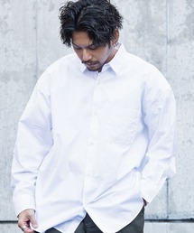 『CavariA/キャバリア』ブロードオーバーサイズシャツ