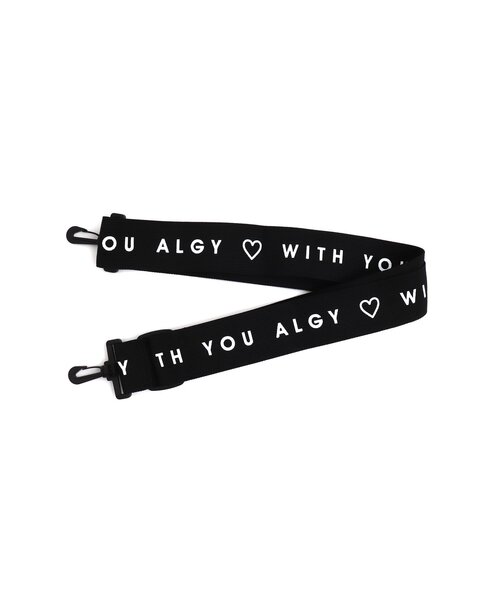algy（アルジー）の「3WAYボストンBAG36L A（ボストンバッグ・キッズ・ブラック/ラベンダー・FREE）」の9枚目の写真