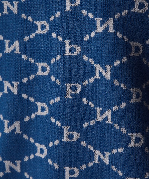 NYUDROP(ニュードロップ)の「【NYUDROP】MONOGRAM KNIT VEST / モノグラムニットベスト(ベスト・メンズ・ベージュ/イエロー/ダークブルー/ブラック・L/XL/M)」の13枚目の写真