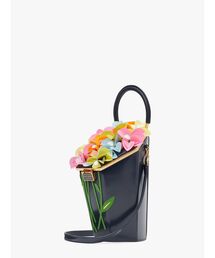 【未使用】ケイトスペード ハンドバッグ　花束　イン ブルーム エンベリッシュ イン ブルーム エンベリッシュ 3D ブーケ トップハンドル バッグ