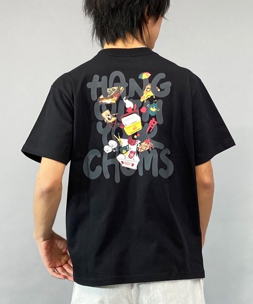 CHUMS(チャムス)の「CHUMS/チャムス レギュラーフィット ポケットTシャツ/バックプリントTシャツ/半袖Tシャツ CH01-2160(Tシャツ/カットソー・メンズ・ホワイト/グリーン/ブラック/ベージュ系その他・XL/L/M/XXL)」の3枚目の写真