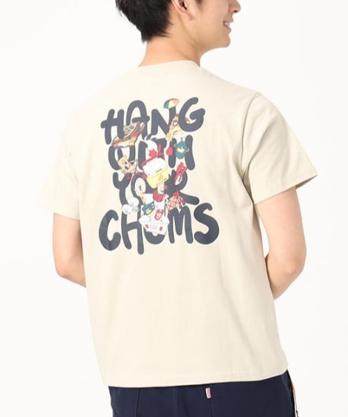 CHUMS(チャムス)の「CHUMS/チャムス レギュラーフィット ポケットTシャツ/バックプリントTシャツ/半袖Tシャツ CH01-2160(Tシャツ/カットソー・メンズ・ホワイト/グリーン/ブラック/ベージュ系その他・XL/L/M/XXL)」の12枚目の写真