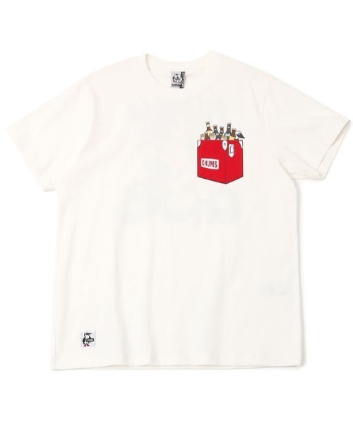 CHUMS/チャムス レギュラーフィット ポケットTシャツ/バック