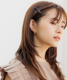 flower | サテンリボンクリップ(ヘアピン)