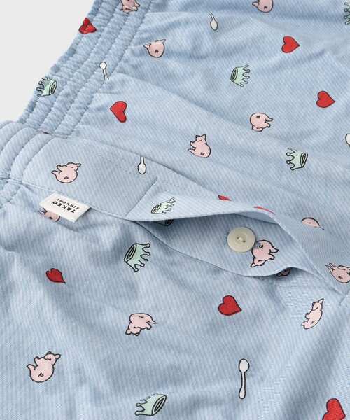 TAKEO KIKUCHI（タケオキクチ）の「◆ラッキーモチーフ柄ニットトランクス（トランクス・メンズ・グレー/サックスブルー・03/02）」の16枚目の写真