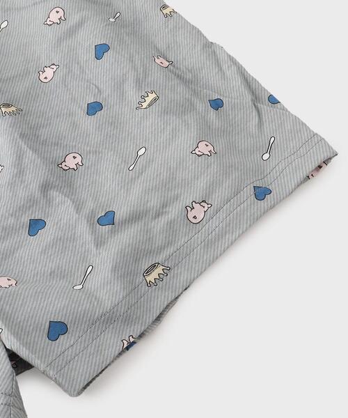 TAKEO KIKUCHI（タケオキクチ）の「◆ラッキーモチーフ柄ニットトランクス（トランクス・メンズ・グレー/サックスブルー・03/02）」の17枚目の写真