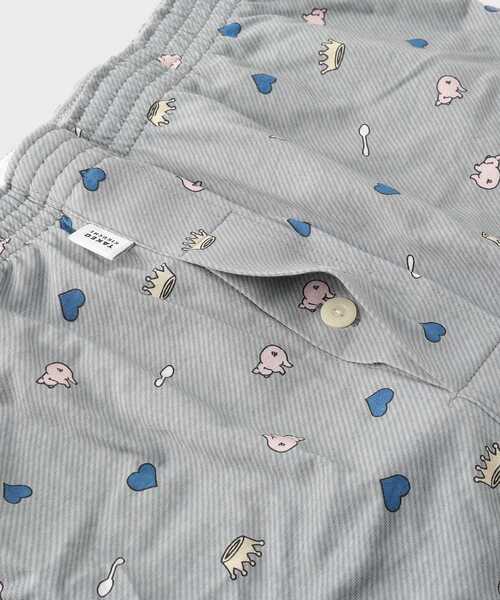 TAKEO KIKUCHI（タケオキクチ）の「◆ラッキーモチーフ柄ニットトランクス（トランクス・メンズ・グレー/サックスブルー・03/02）」の19枚目の写真