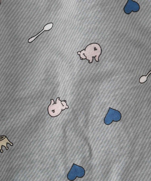 TAKEO KIKUCHI（タケオキクチ）の「◆ラッキーモチーフ柄ニットトランクス（トランクス・メンズ・グレー/サックスブルー・03/02）」の11枚目の写真