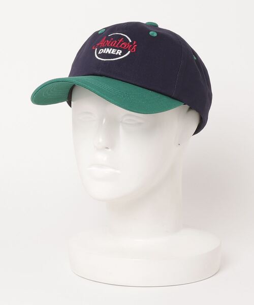 AVIREX(アヴィレックス)の「AVIATOR DINER LOW CAP / アヴィエーター ダイナー キャップ(キャップ・レディース・ネイビー/グレー/ホワイト・F)」の1枚目の写真