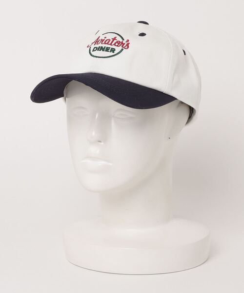 AVIREX(アヴィレックス)の「AVIATOR DINER LOW CAP / アヴィエーター ダイナー キャップ(キャップ・レディース・ネイビー/グレー/ホワイト・F)」の2枚目の写真