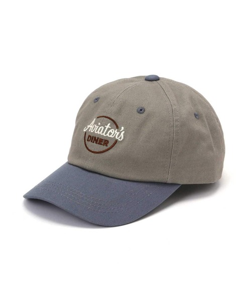 AVIREX(アヴィレックス)の「AVIATOR DINER LOW CAP / アヴィエーター ダイナー キャップ(キャップ・レディース・ネイビー/グレー/ホワイト・F)」の4枚目の写真