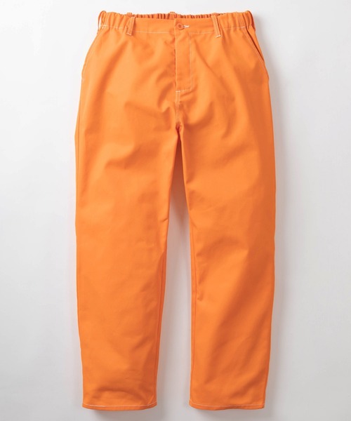 UNIVERSAL OVERALL（ユニバーサルオーバーオール）の「【UNIVERSAL OVERALL/ユニバーサルオーバーオール】ワイドシルエット TCツイル WORKER'S PANTS(ワーカーズパンツ)/チノパンツ/イージーパンツ（チノパンツ・メンズ・ブルー/ブラック/ネイビー/ベージュ/オレンジ/レッド・FREE）」の20枚目の写真