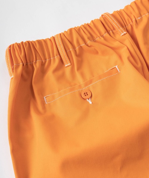 UNIVERSAL OVERALL（ユニバーサルオーバーオール）の「【UNIVERSAL OVERALL/ユニバーサルオーバーオール】ワイドシルエット TCツイル WORKER'S PANTS(ワーカーズパンツ)/チノパンツ/イージーパンツ（チノパンツ・メンズ・ブルー/ブラック/ネイビー/ベージュ/オレンジ/レッド・FREE）」の10枚目の写真