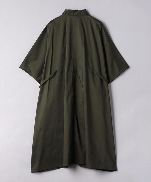 AEWEN MATOPH（イウエン マトフ）の「＜AEWEN MATOPH＞N シャンブレー ポンチョコート（ポンチョ・レディース・ダークグレー/オリーブ・FREE）」の7枚目の写真