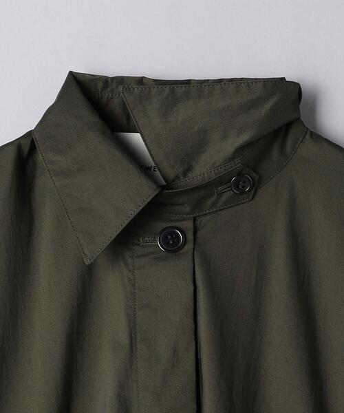 AEWEN MATOPH（イウエン マトフ）の「＜AEWEN MATOPH＞N シャンブレー ポンチョコート（ポンチョ・レディース・ダークグレー/オリーブ・FREE）」の5枚目の写真