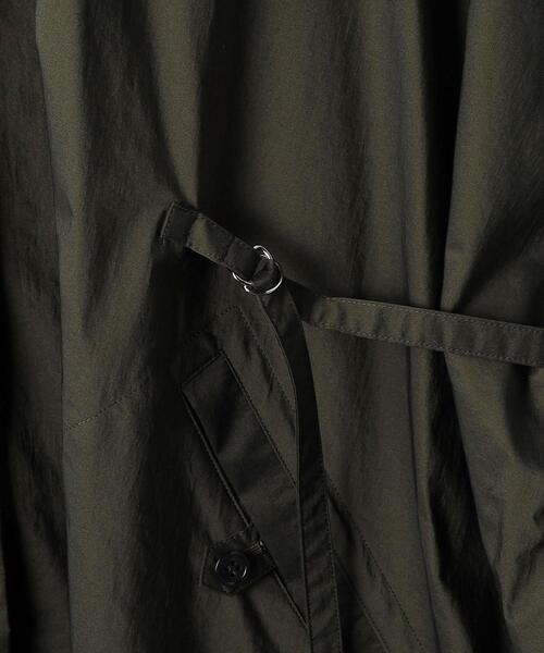 AEWEN MATOPH（イウエン マトフ）の「＜AEWEN MATOPH＞N シャンブレー ポンチョコート（ポンチョ・レディース・ダークグレー/オリーブ・FREE）」の15枚目の写真