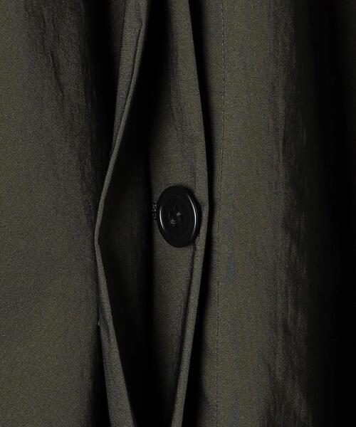 AEWEN MATOPH（イウエン マトフ）の「＜AEWEN MATOPH＞N シャンブレー ポンチョコート（ポンチョ・レディース・ダークグレー/オリーブ・FREE）」の11枚目の写真