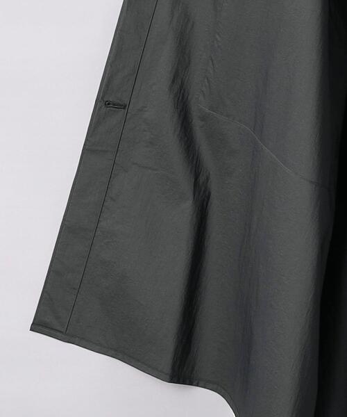 AEWEN MATOPH（イウエン マトフ）の「＜AEWEN MATOPH＞N シャンブレー ポンチョコート（ポンチョ・レディース・ダークグレー/オリーブ・FREE）」の21枚目の写真