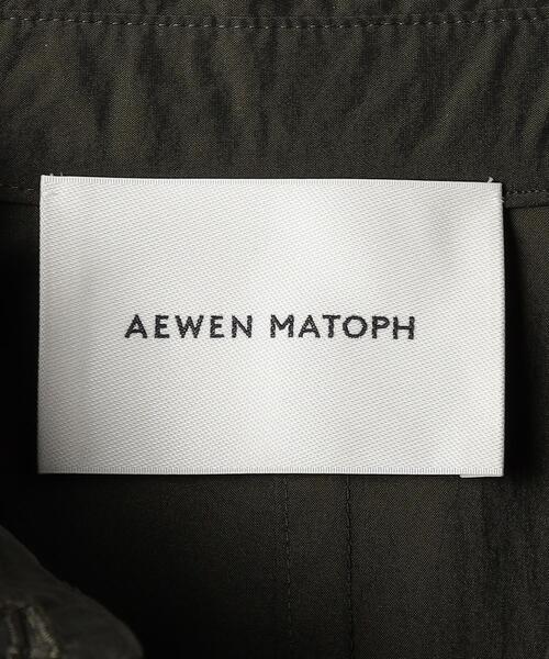 AEWEN MATOPH（イウエン マトフ）の「＜AEWEN MATOPH＞N シャンブレー ポンチョコート（ポンチョ・レディース・ダークグレー/オリーブ・FREE）」の19枚目の写真