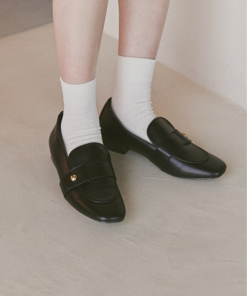 moi tytto(モイテュット)の「ベルトモチーフローファー(ローファー・レディース・ベージュ/ブラック/ブラウン・MEDIUM/LARGE/SMALL)」の11枚目の写真