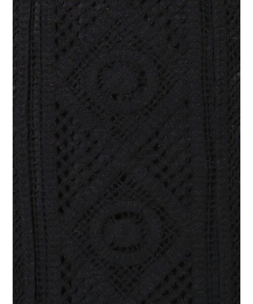 LAGUNAMOON(ラグナムーン)の「クロシェIラインスカート(スカート・レディース・ブラック/アイボリー・SMALL/MEDIUM)」の17枚目の写真