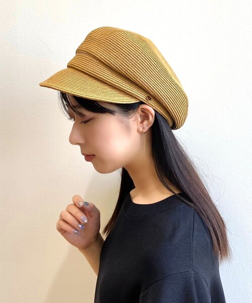 OPAQUE.CLIP（オペークドットクリップ）の「◆ブレードキャスケット（キャスケット・レディース・オフホワイト/ブラック/サンドベージュ・00）」の10枚目の写真