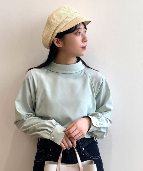 OPAQUE.CLIP（オペークドットクリップ）の「◆ブレードキャスケット（キャスケット・レディース・オフホワイト/ブラック/サンドベージュ・00）」の8枚目の写真